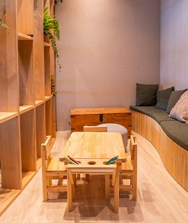 Área kids monitorada