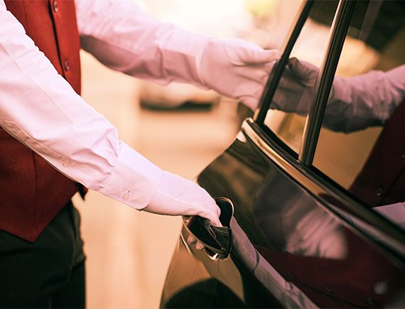 Localização da sala VIP