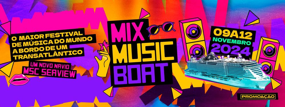 Mix Music Boat  <br/> 3 noites