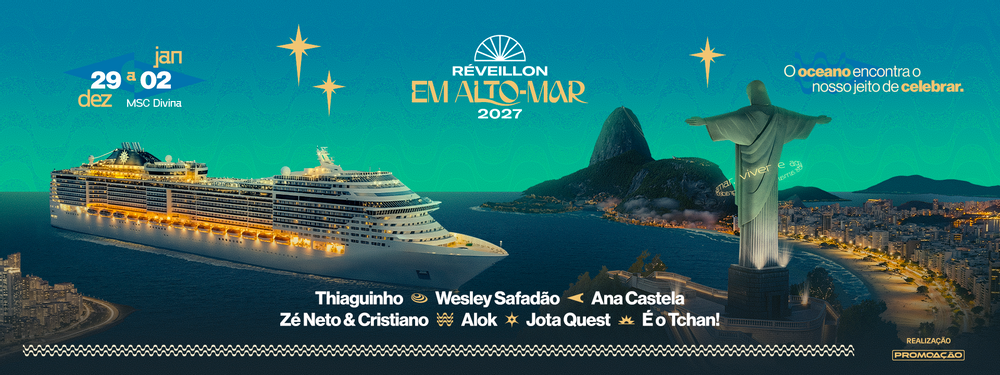 Réveillon em alto Mar 26/27