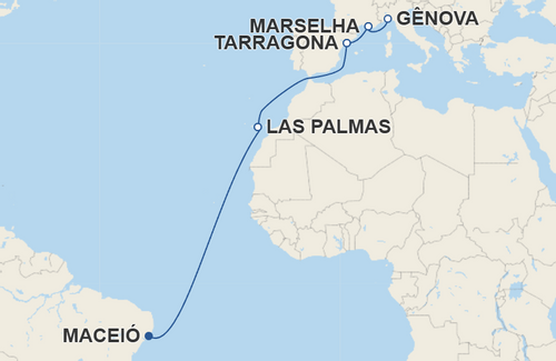 Las Palmas de Gran Canaria, Tarragona, Marselha