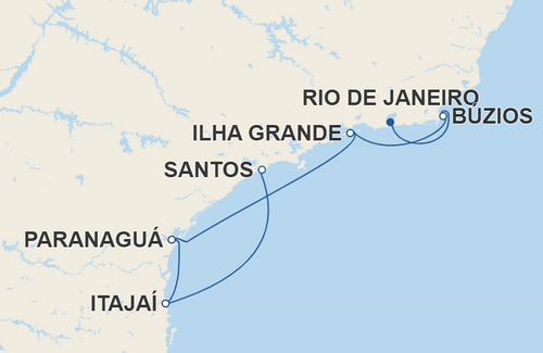 Búzios, Ilha Grande, Paranaguá, Itajaí