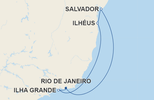 Salvador, Ilhéus, Ilha Grande