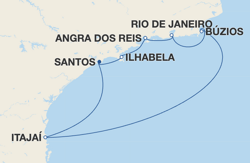 Ilhabela, Angra dos Reis, Rio de Janeiro, Búzios, Itajaí