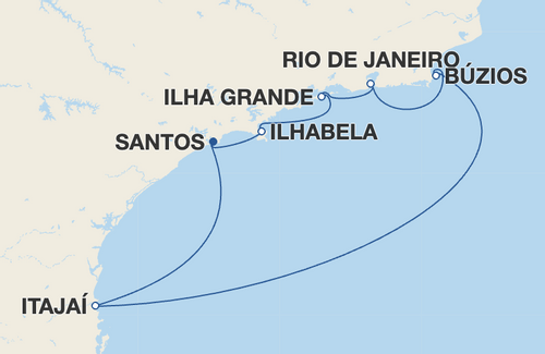 Ilhabela, Ilha Grande, Rio de Janeiro, Búzios, Itajaí