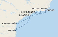 Rota Ilhabela, Rio de Janeiro, Búzios, Ilha Grande, Paranaguá